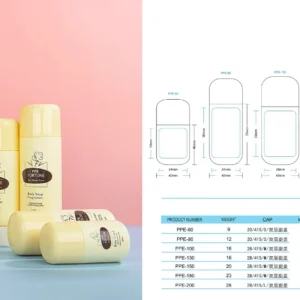 PE Skincare Container